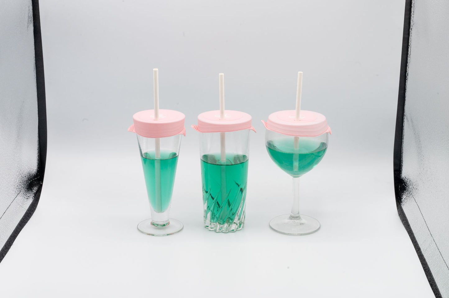 Couvercle de protection pour verre anti drogue et renversement - Petit format