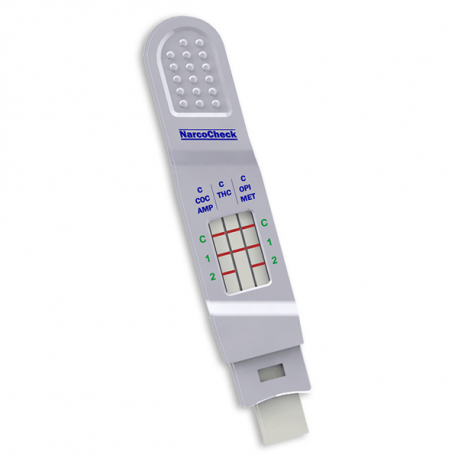 TEST SALIVAIRE DEPISTAGE MULTI-DROGUES (5 EN 1)