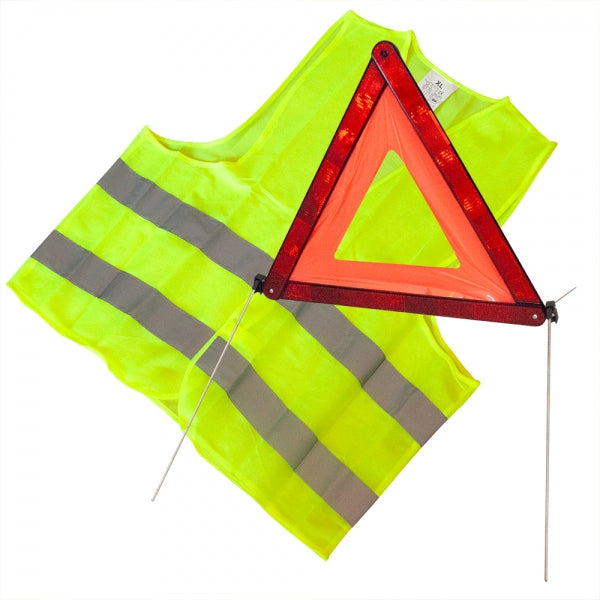 KIT GILET TRIANGLE SECURITE VOITURE
